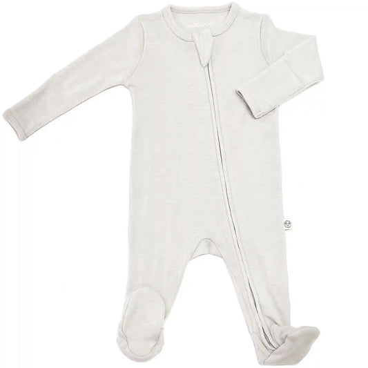 Imperfect Footie Pajamas, Merino Wool, Oat
