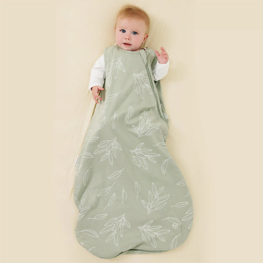 4 Season® Classic Baby Sleeping Bag, Merino Wool & Organic Cotton, Sage